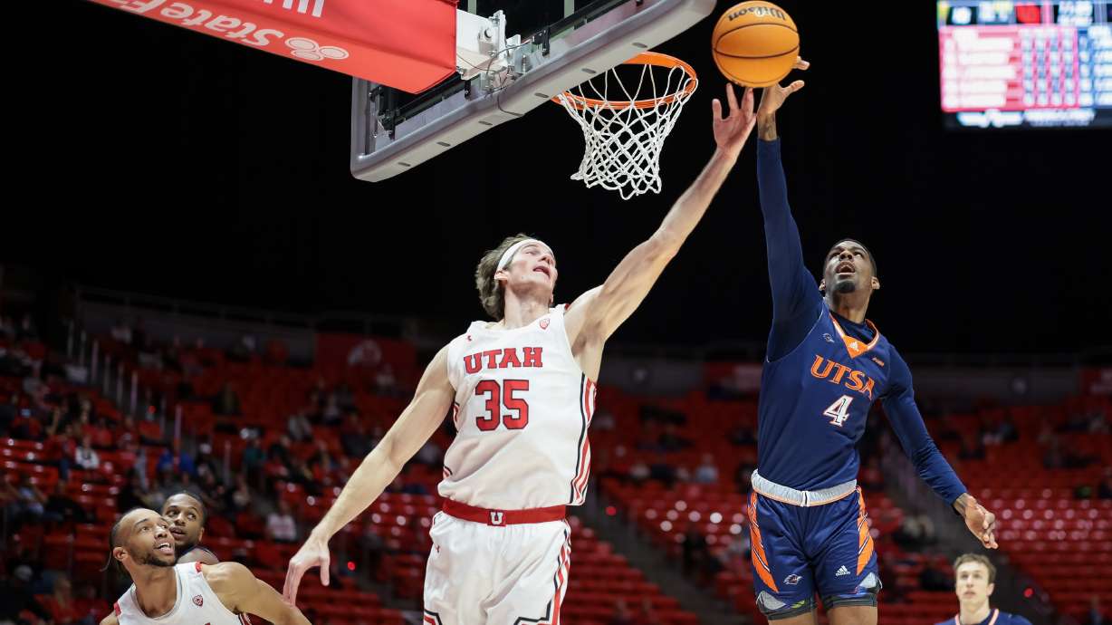 Branden Carlson leads Utah with 27 points in 91-70 win over UTSA | KSL.com