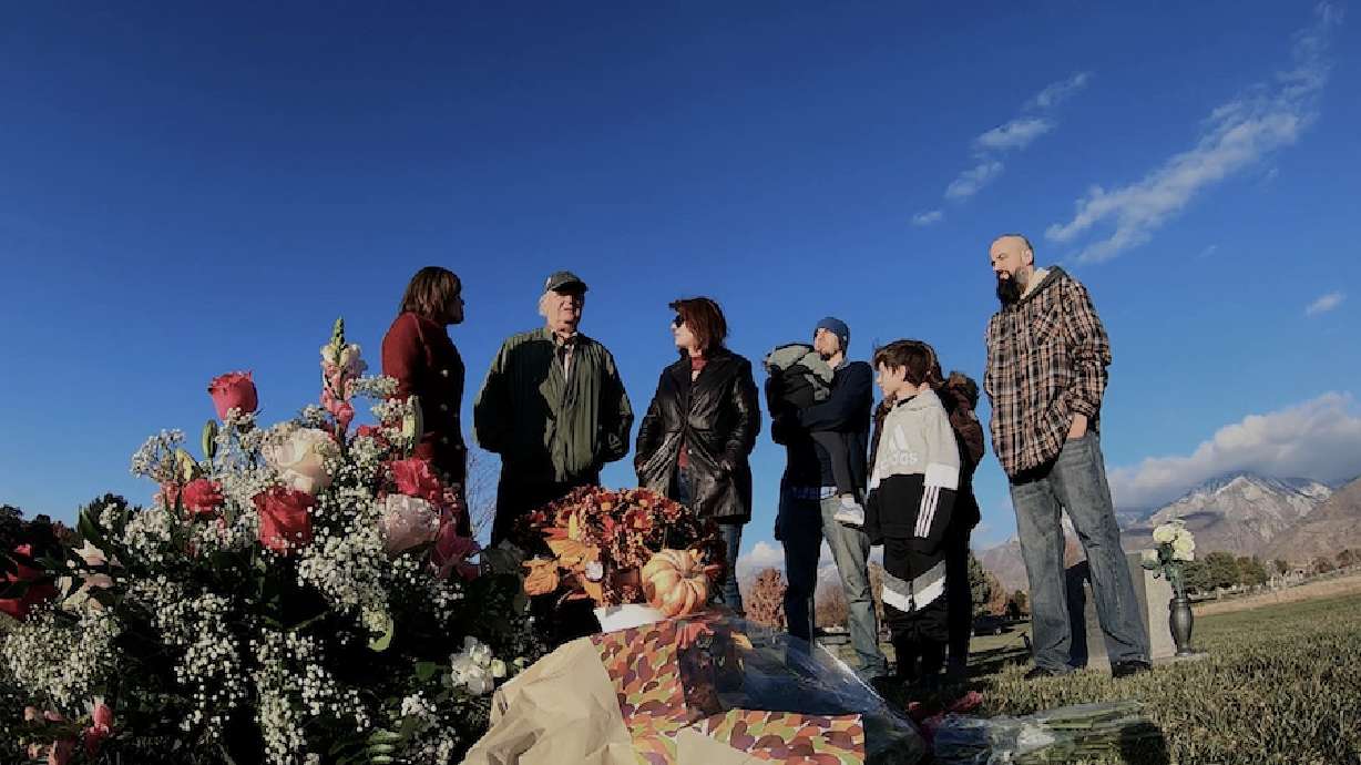 The Mayne family is gathered at the gravesite of Amanda Mayne, who was killed by her ex-husband. Her mother has filed a lawsuit against the Salt Lake police, claiming they could have prevented her death.