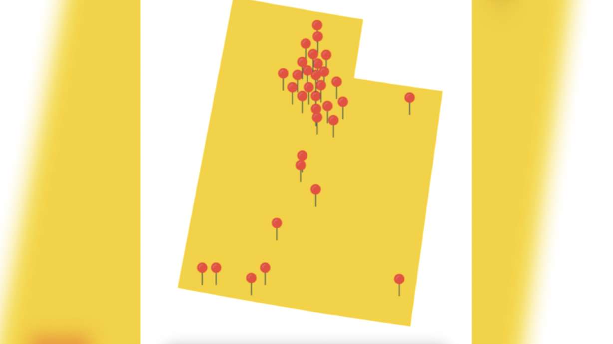 Thirty-three towns and cities in Utah have been listed as having a healthy designation, according to Get Healthy Utah.