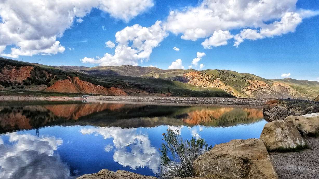 An undated photo of Echo Reservoir in Coalville. Crews are still to replace an aging courtesy dock at the reservoir in 2023. It's one of 10 new projects announced in November.