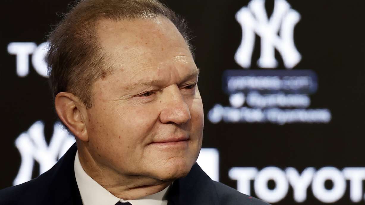 Agent Scott Boras attends a baseball news conference at Yankee Stadium, Thursday, Dec. 22, 2022, in New York. Carlos Correa was in the St. Regis San Francisco with his parents, brother and in-laws, ready to head to Oracle Park for his introductory news conference, when agent Scott Boras asked the prized player to meet him in room 1212. Instead of finalizing a $350 million, 13-year agreement with the Giants, Correa headed to New York for a physical to complete a $315 million, 12-year deal wth the free-spending New York Mets.