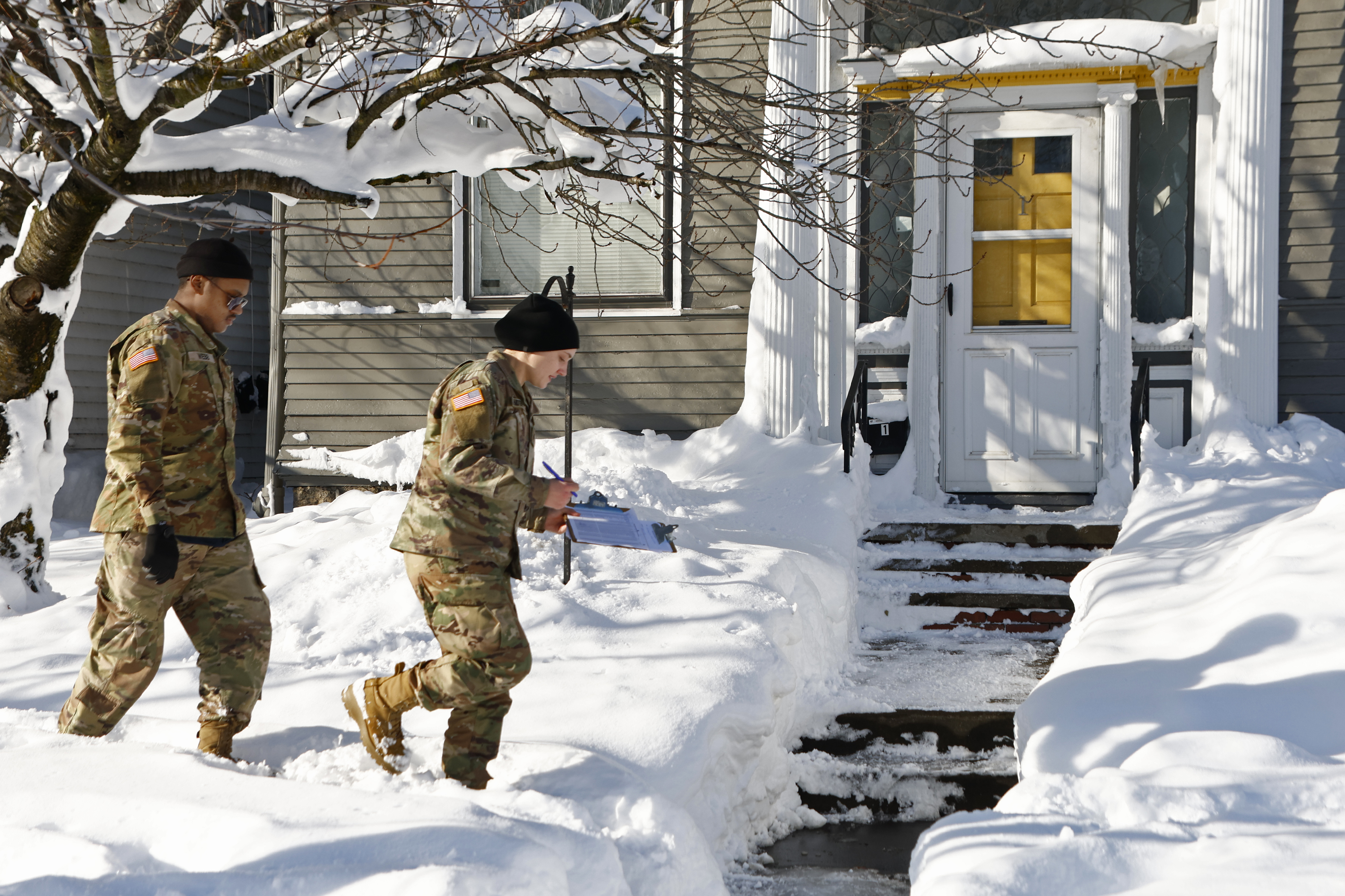 National Guard checks homes in Buffalo for storm victims - Vimarsana News