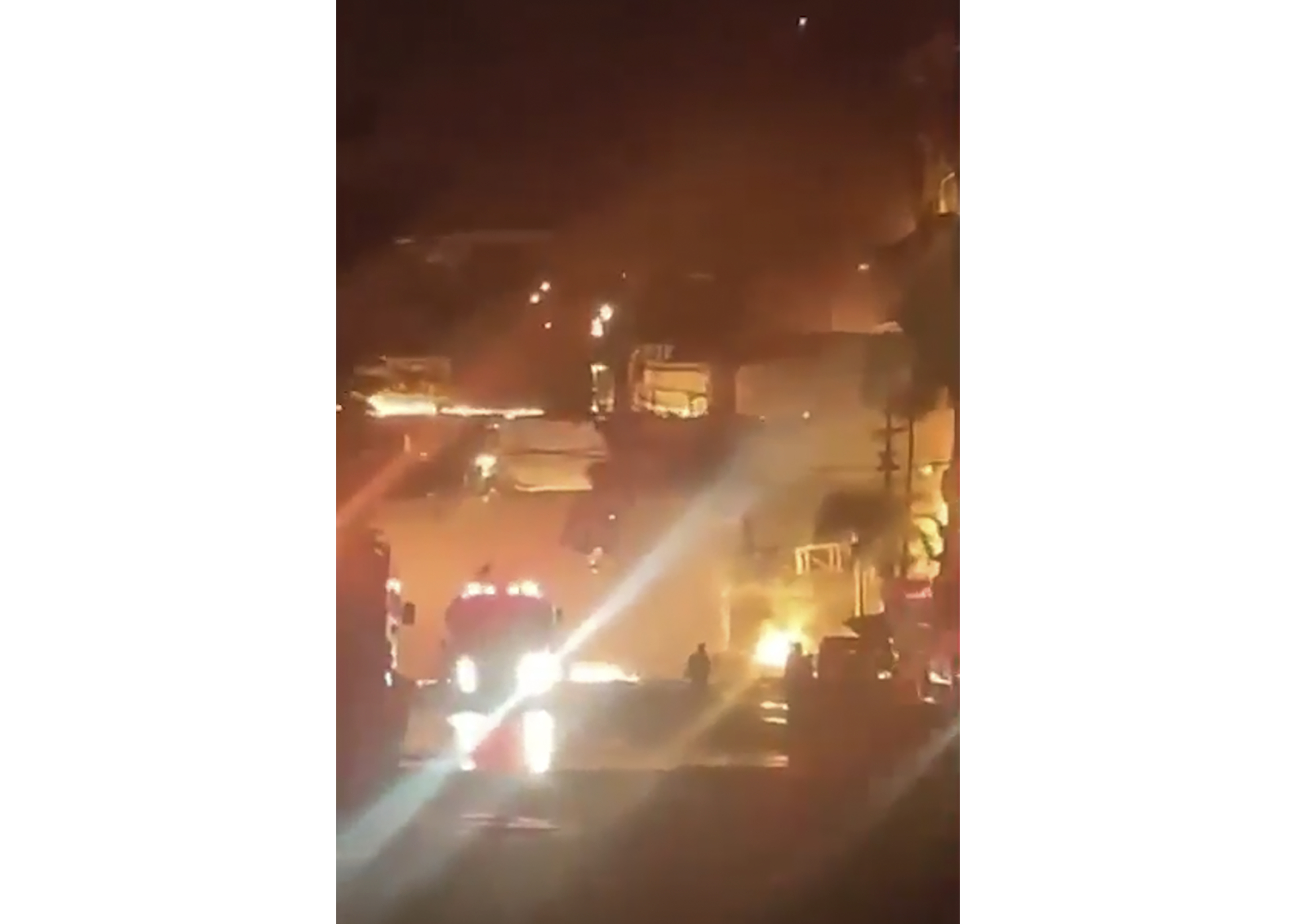 A fire burning through a Cambodian hotel casino has killed multiple people and injured dozens of others, police said Thursday.