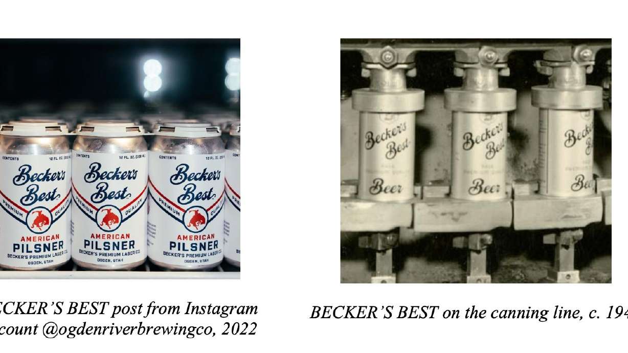 A screenshot from a lawsuit filed against Ogden River Brewing and Lotus Craft. The great-granddaughter of a historic Ogden brewer is suing for what she says is unauthorized use of her family's name and trademark.