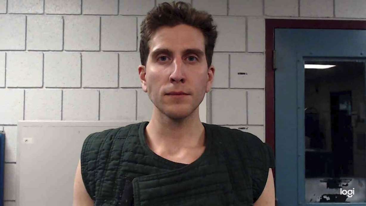 Bryan Kohberger, shown in a prison photo at the Monroe County (Pa.) Correctional Facility.