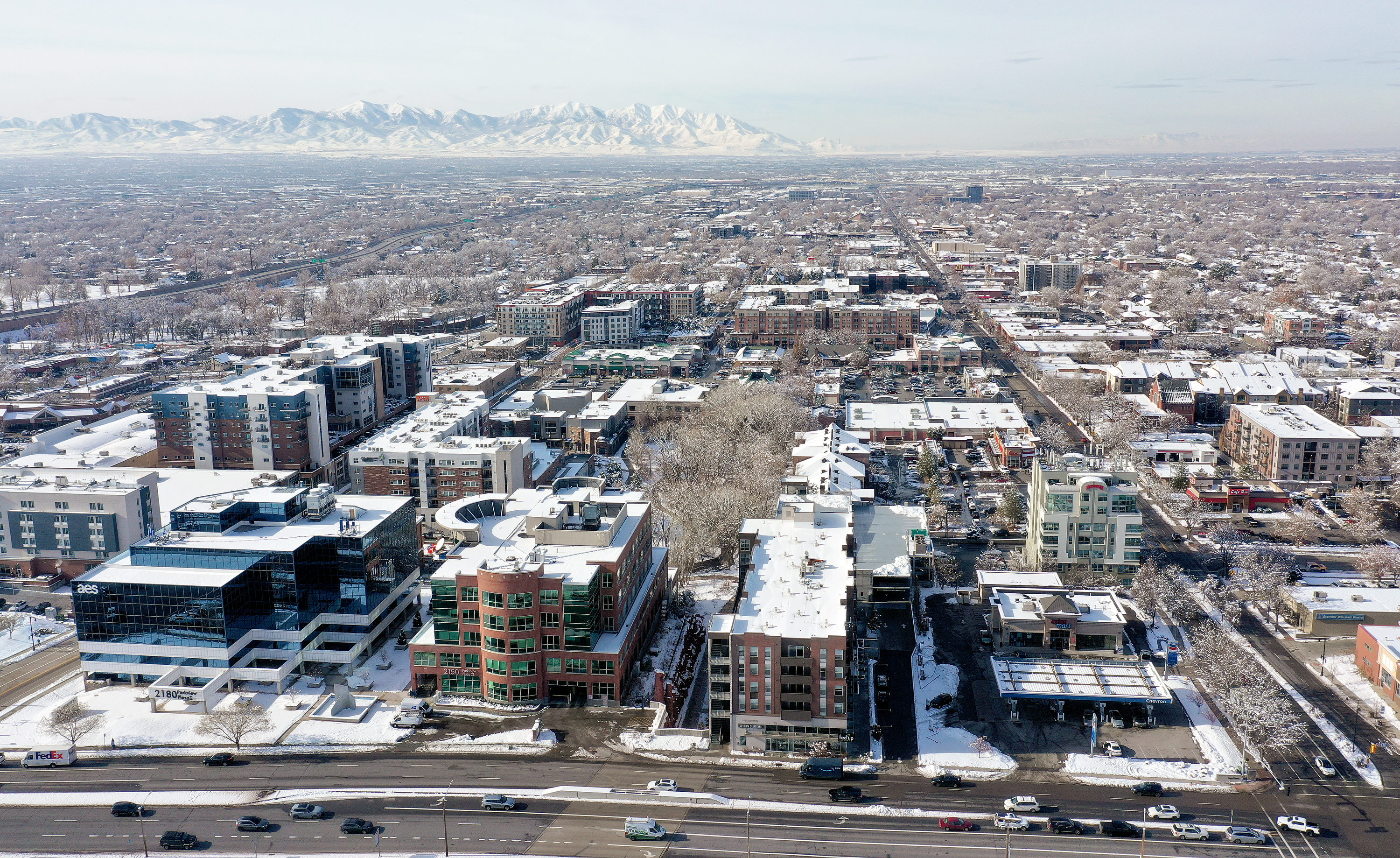 Salt Lake City is pictured on Wednesday. Between 2010 and 2020, Utah’s urban population increased by 17%, according to the U.S. Census Bureau.