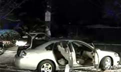 Deputies Searching for Suspect Who Rammed Officer's Car