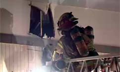 Restaurant Catches Fire