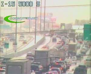 Weather Causes Major Delays on Utah Freeways