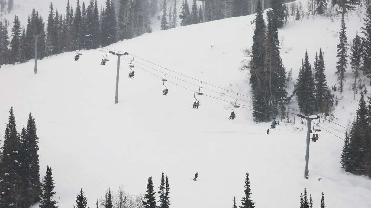 A man was killed in a ski accident at the private ski resort Wasatch Peaks Ranch on Sunday afternoon in Morgan County.