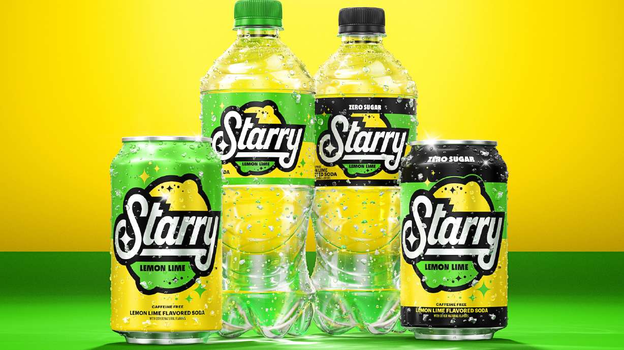 Starry, a new lemon-lime soda, is hitting store shelves this week.