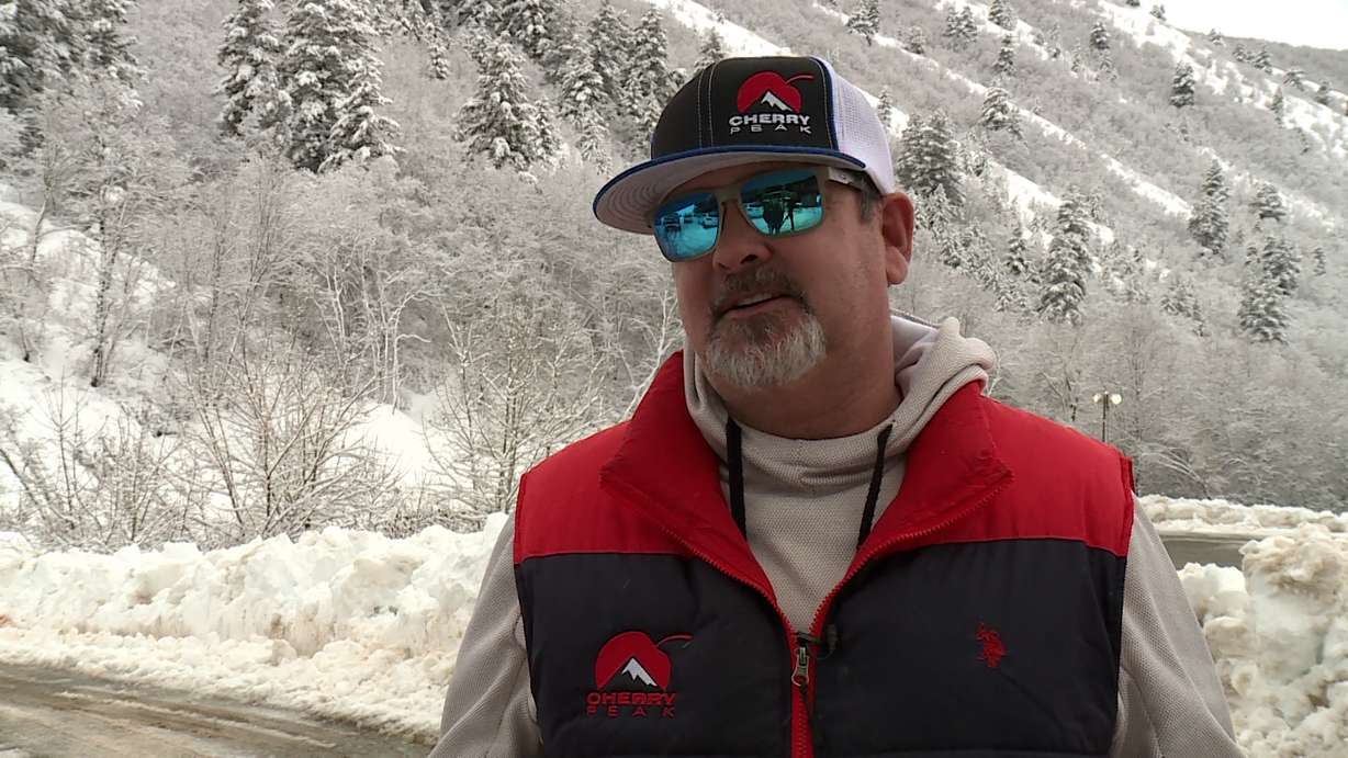 Cherry Peak boasts a 54-inch base and 190 inches overall. It’s the resort’s best season since it opened in 2015.