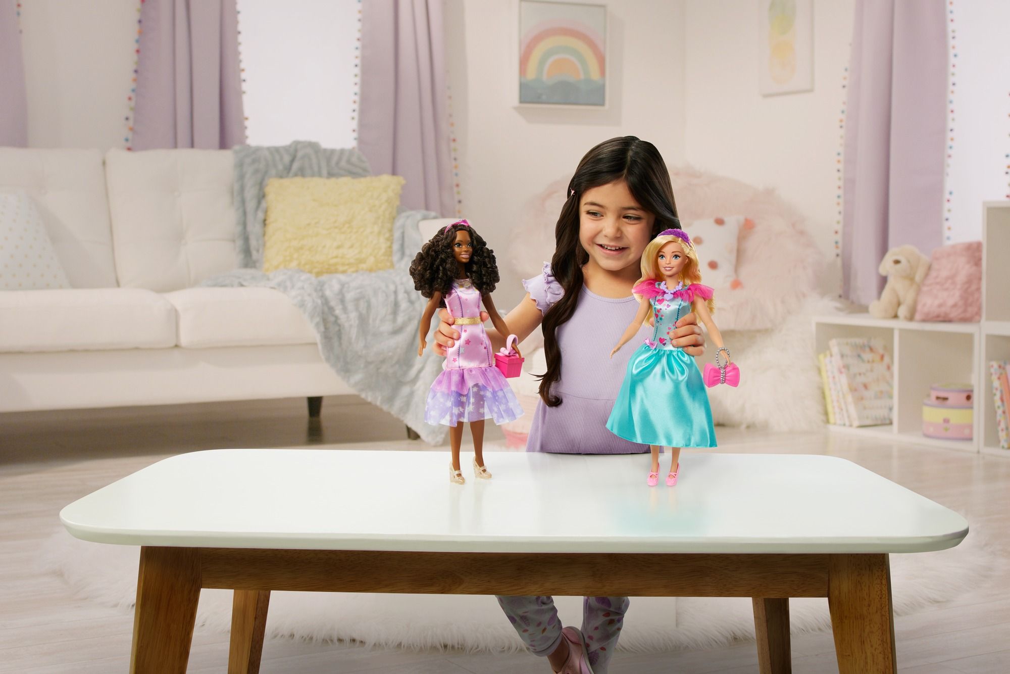 Mattel launched a new Barbie doll, called My First Barbie, specifcially designed for preschoolers.