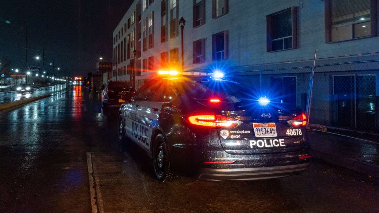 Salt Lake City police are investigating two separate hit-and-run crashes early Sunday. The first crash killed a man and the second seriously injured two people.