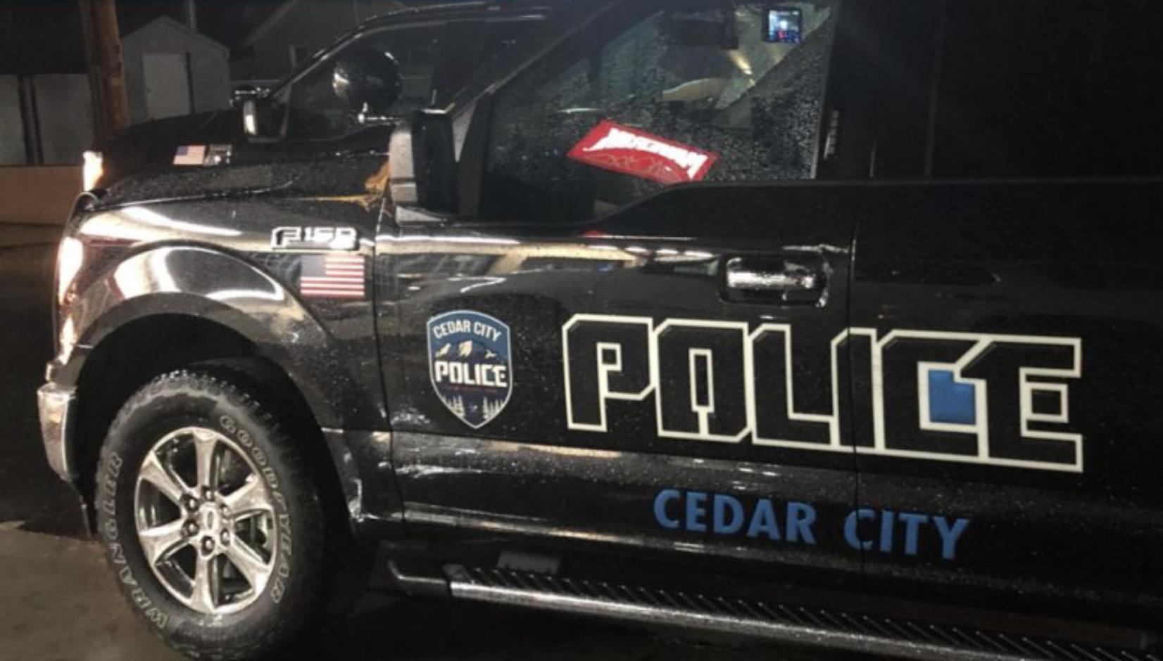 File photo of Cedar City Police vehicles, Cedar City, Utah Aug. 10, 2022.