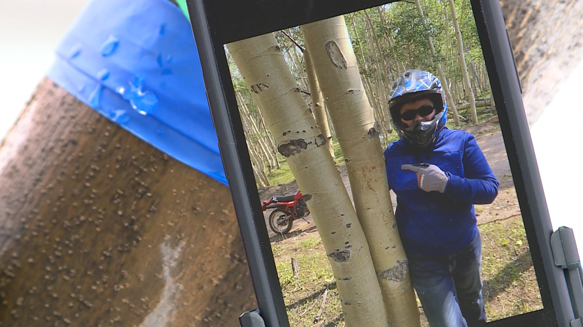 Zander Jones, 14, died after being hit by a truck when he stopped his four-wheeler in Summit County on Thursday, Jan. 12.