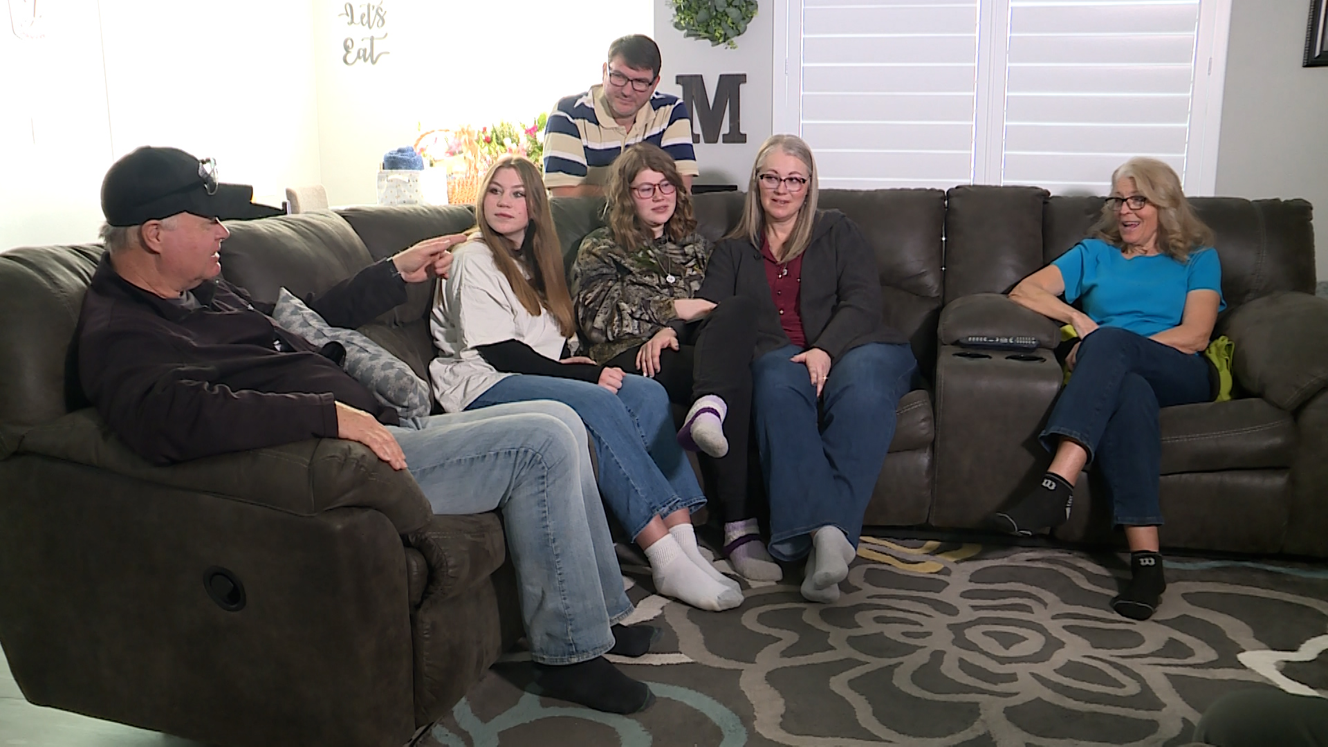 Family members of Zander Jones, 14, talk to KSL on Tuesday. Zander died after being hit by a truck in Summit County on Thursday, Jan. 12.