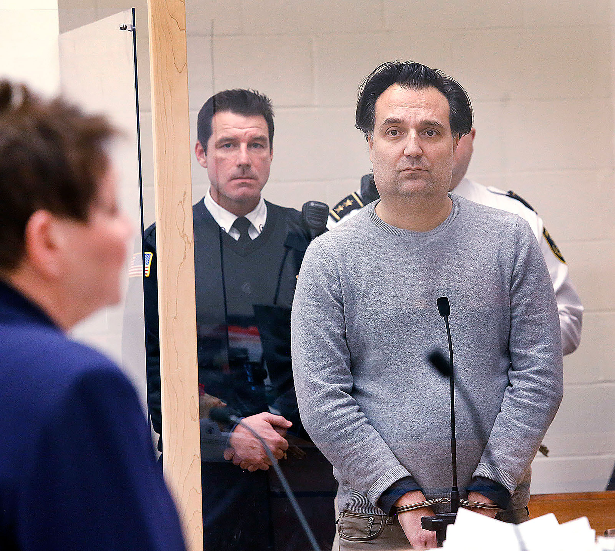 Brian Walshe appears in Quincy District Court on Jan. 9 on a charge of misleading investigators.