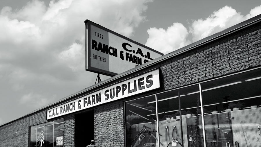 An old photo of CAL Ranch in downtown Idaho Falls, Idaho.