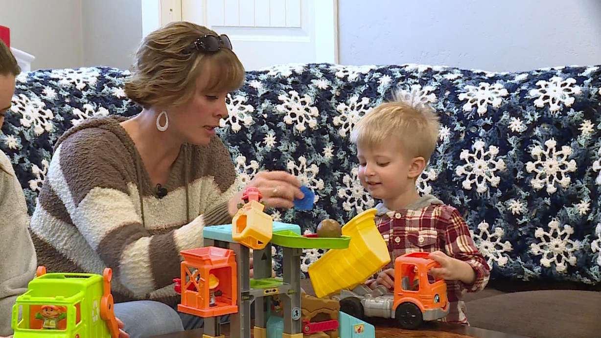 Heidi Parker at her home in Lehi.