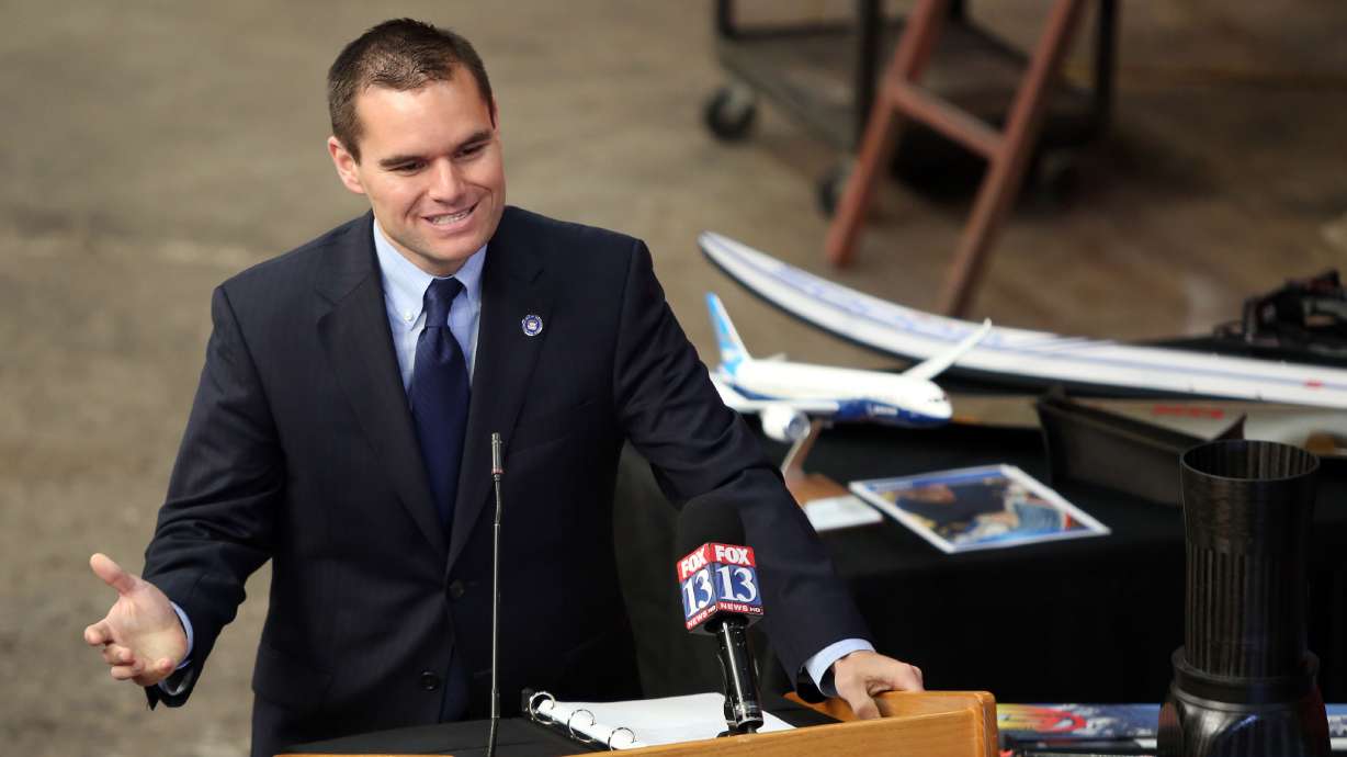 Ben Hart, on Oct. 26, 2016. Hart, who took over as the executive director of the Utah Inland Port Authority last year, said Thursday that work is being done to improve the authority's business structure.