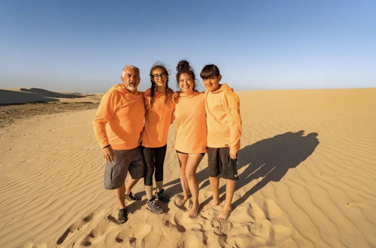 Alejandra on her Orangetheory fitness journey with her family featured on the BYUTV show "Survivalists."