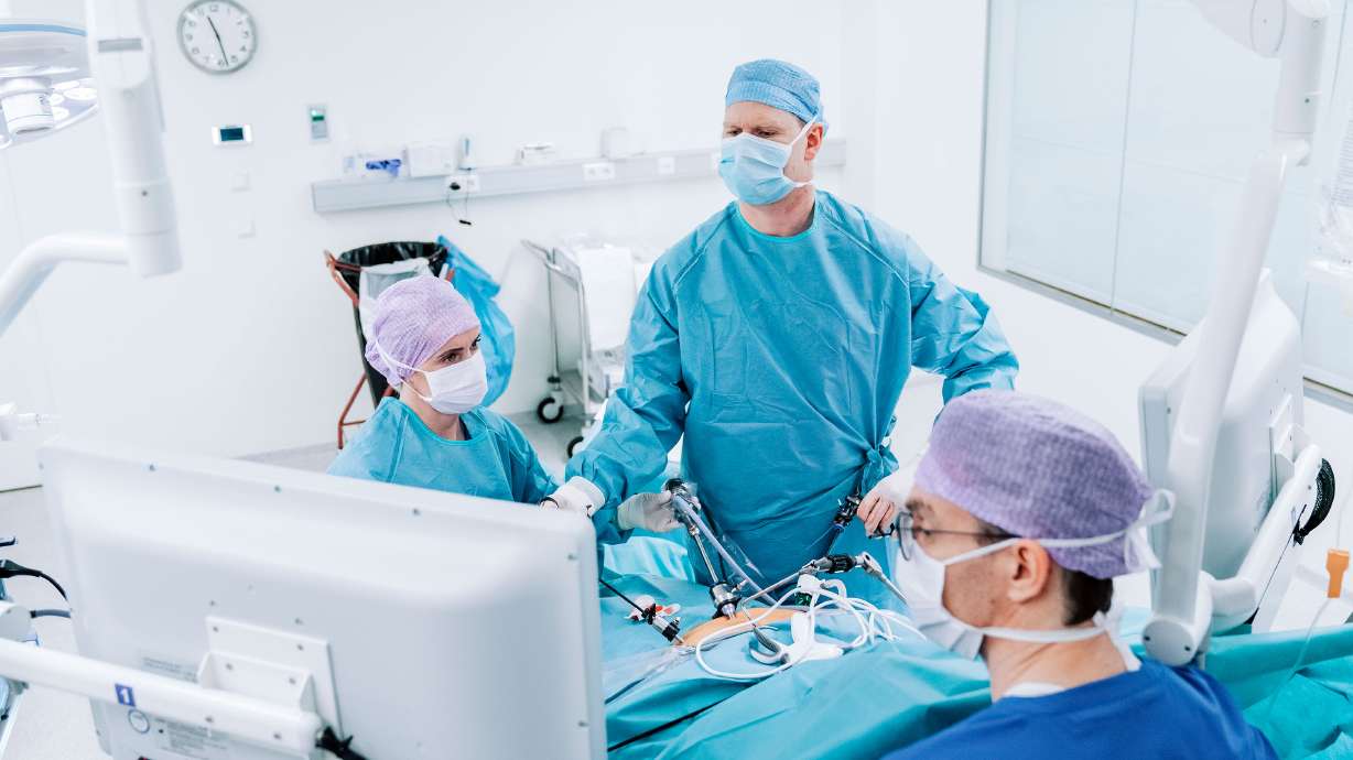 Most bariatric surgery today is done via laparoscopy, said Ted Adams, the study's lead author.