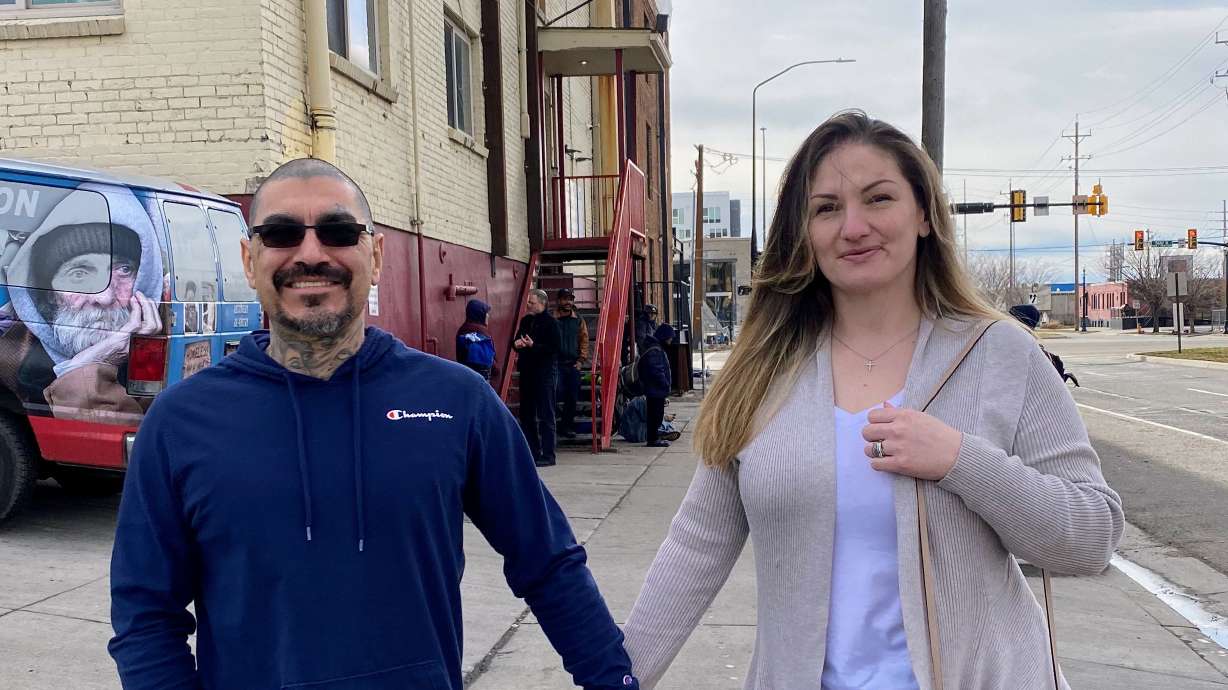 Lester and Stephanie Herrera found the Lord and sobriety through the Rescue Mission of Salt Lake’s New Life Recovery Program.