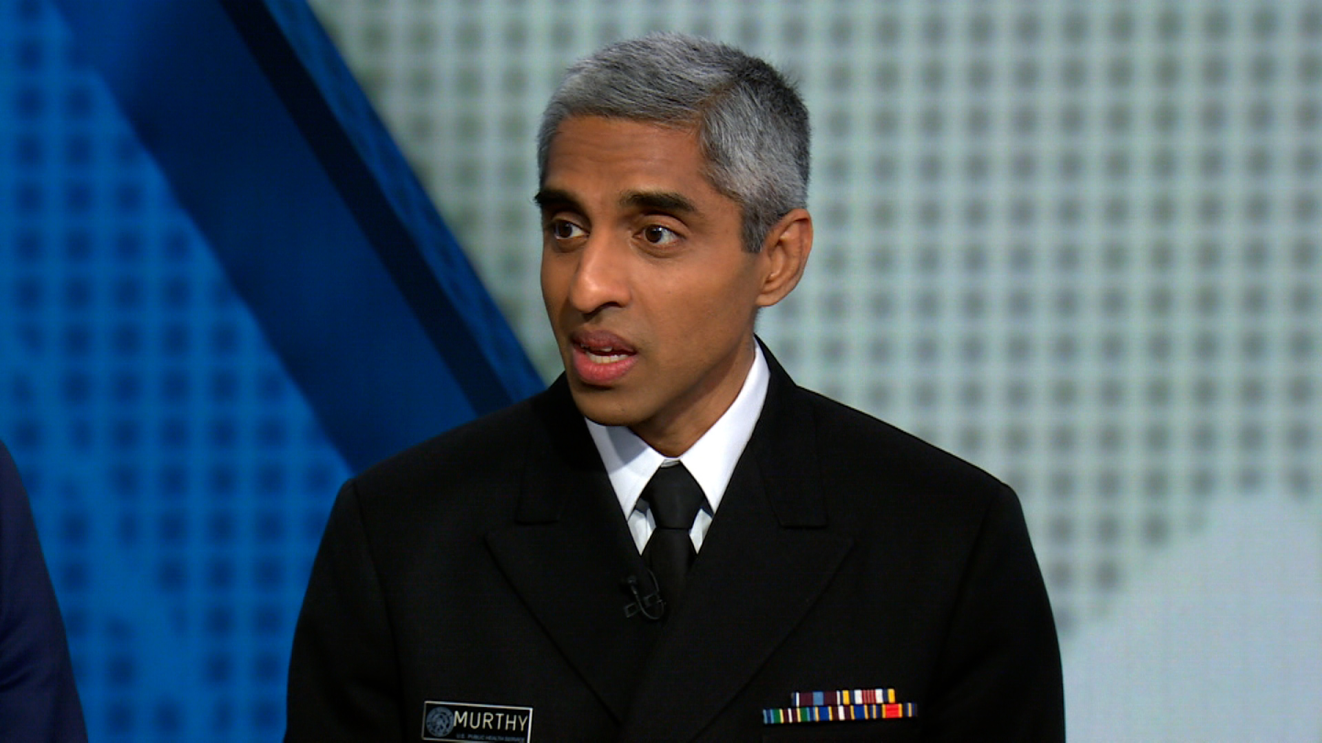US Surgeon General Vivek Murthy speaks with CNN. Murthy says he believes 13 is too young for children to be on social media platforms, because although sites allow children of that age to join, kids are still "developing their identity."