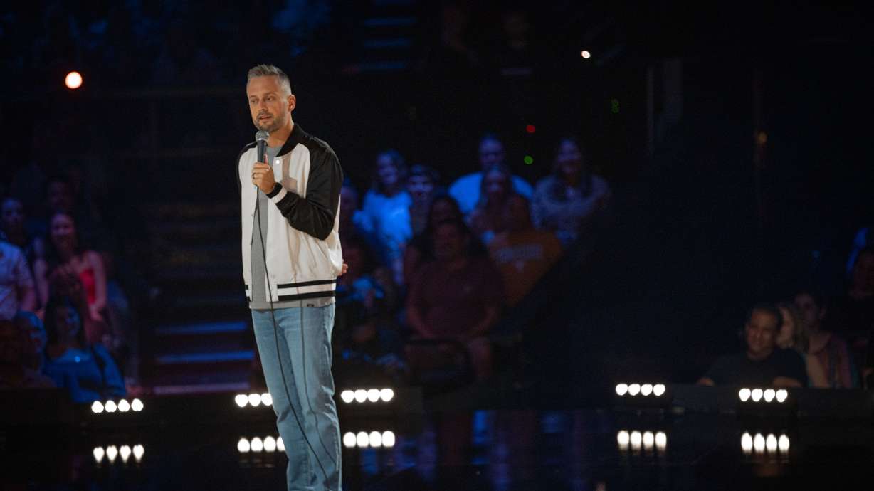 Nate Bargatze performs in Phoenix. Bargatze, a staple in the clean comedy genre, announced Monday he is returning to Salt Lake City as part of his 2025 "Big Dumb Eyes" world tour.