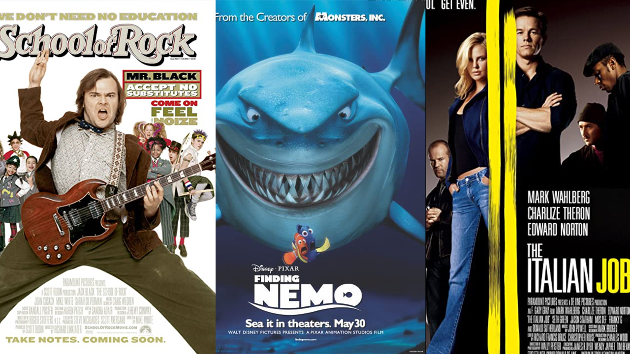 Want to feel old? "School of Rock," "Finding Nemo," and "The Italian Job" are among this list of 10 movies that are celebrating their 20th birthday in 2023.