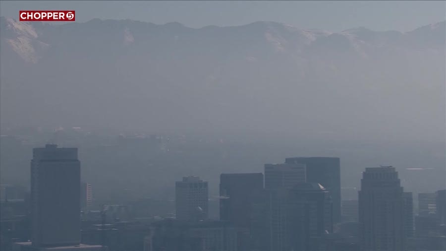 How does Utah's air quality compare to other states?