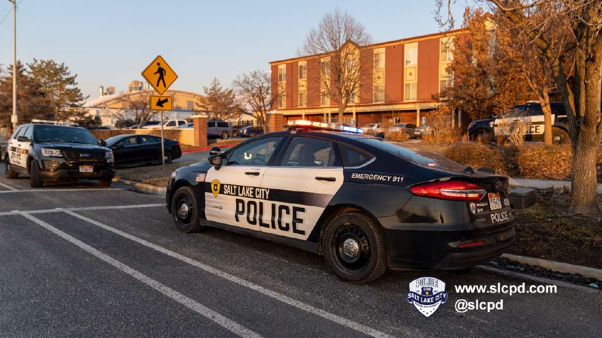 Salt Lake police asked for the public's help in locating two men wanted in connection with a stabbing that killed a 34-year-old man Thursday at Palmer Court Apartments. One of two men sought for questioning was arrested Friday night.