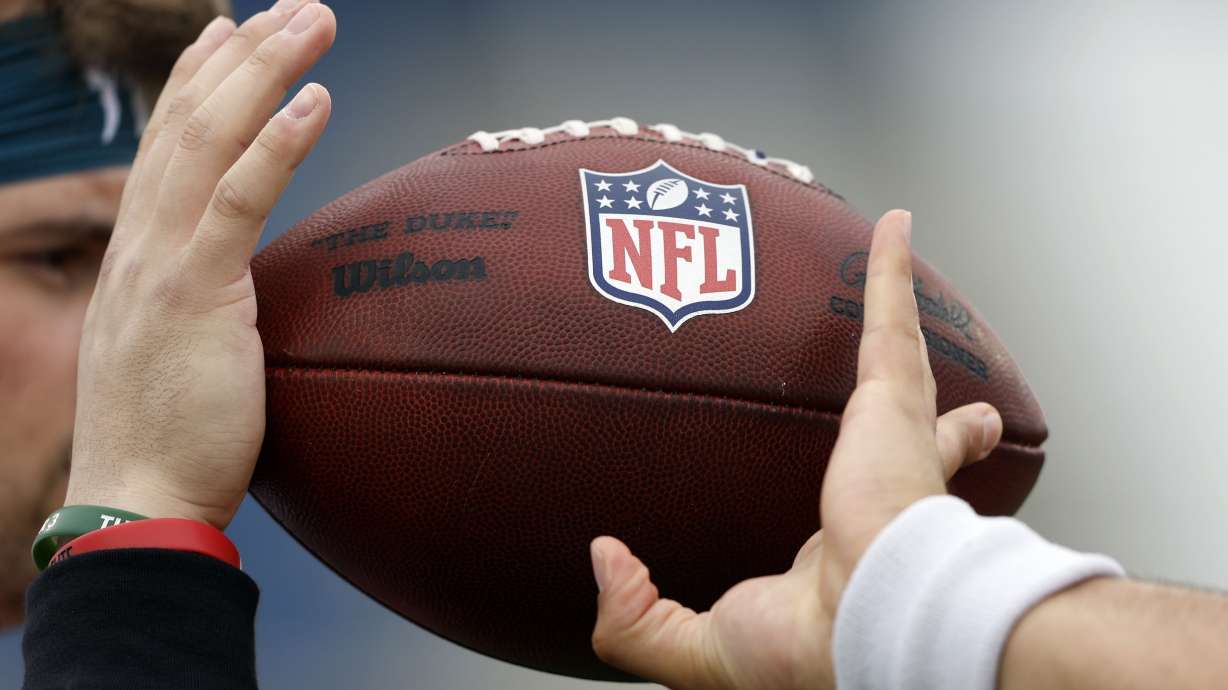 Seniors from NCAA colleges run through drills to increase their status for the NFL Draft during practice for the Senior Bowl NCAA college football game Wednesday, Feb. 1, 2023, in Mobile, Ala..