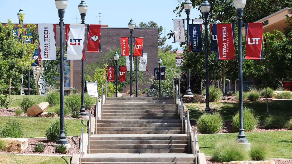 Utah Tech University in St. George broke ground Thursday for additional on-campus student housing, Campus View Suites III.