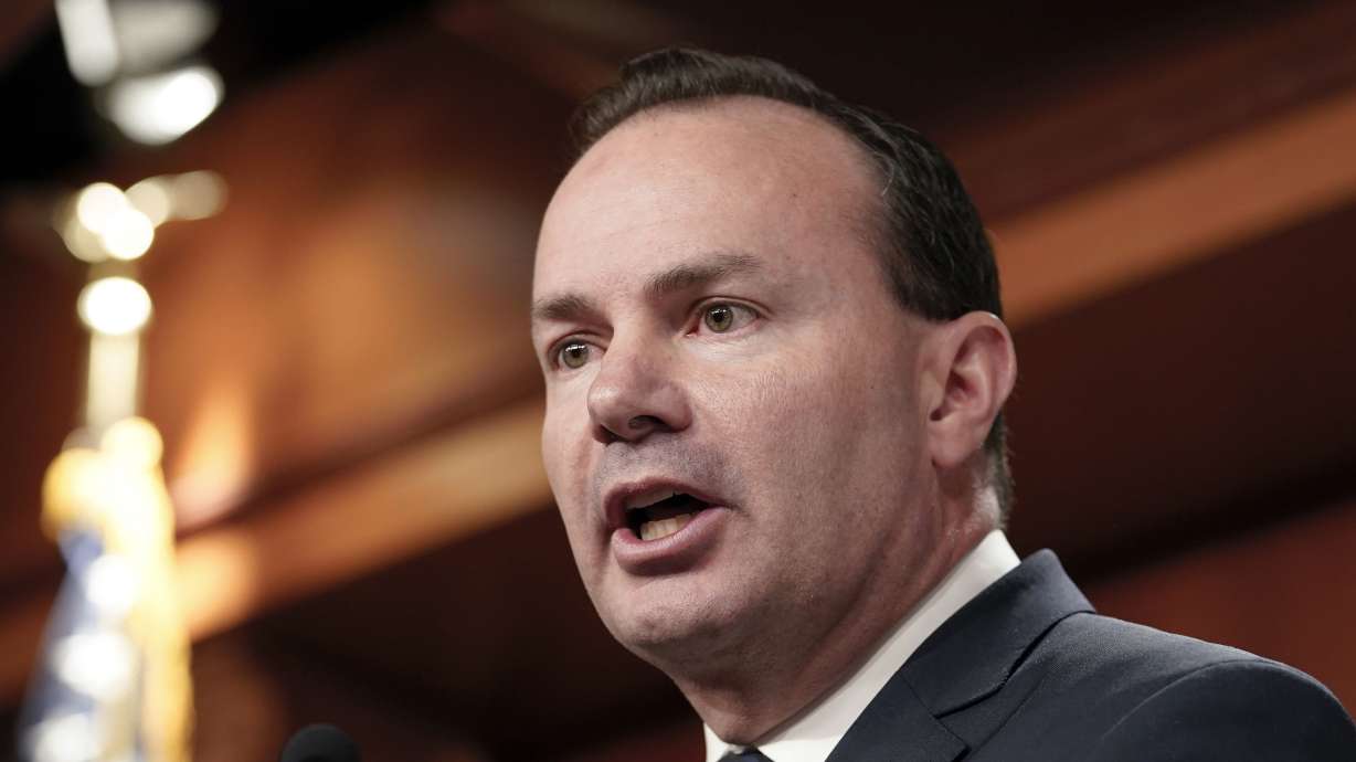 Utah Sen. Mike Lee was among those in the House chamber who disputed President Joe Biden’s claim that some Republicans want to cut Social Security.
