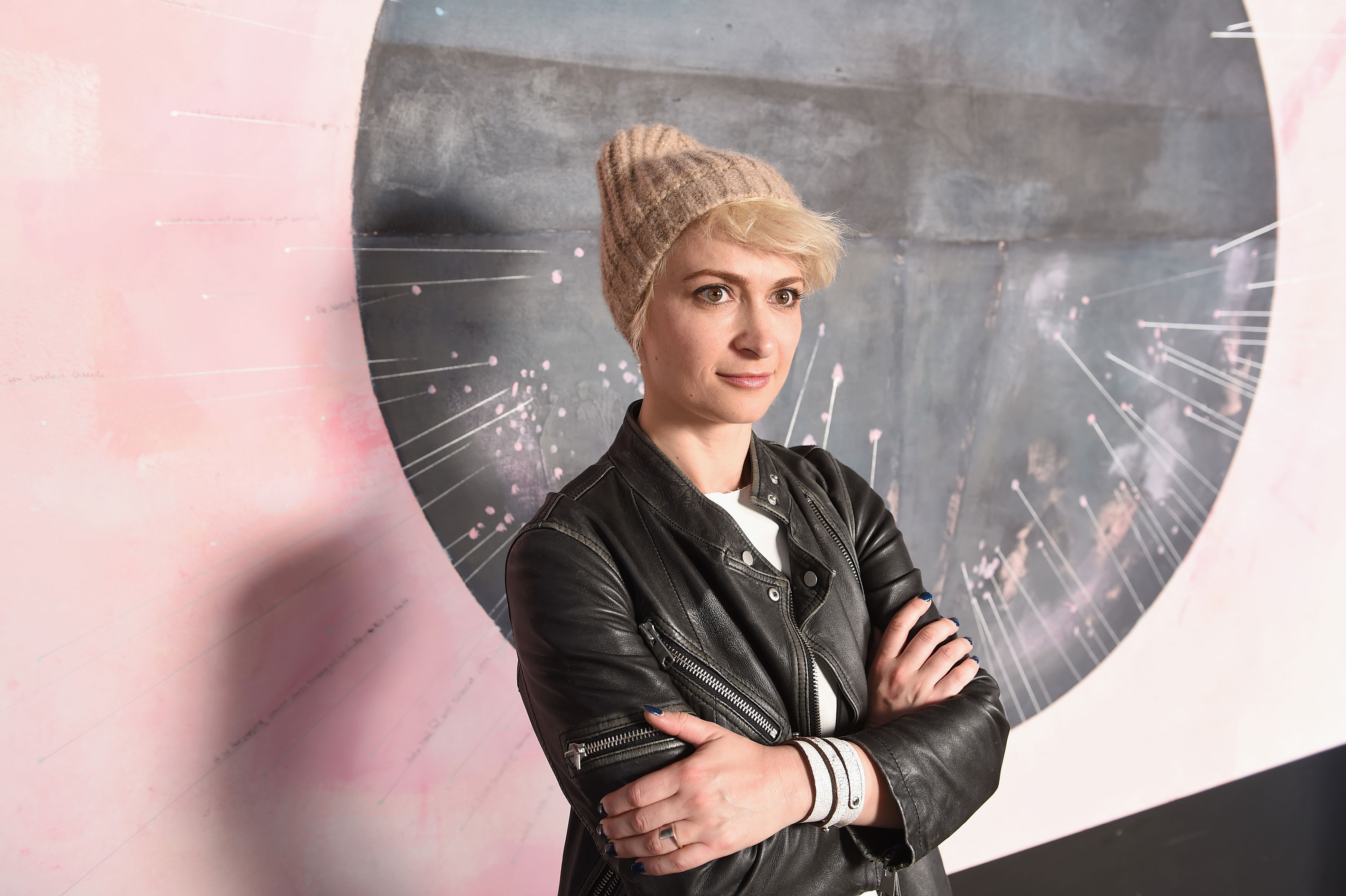 The family of late cinematographer Halyna Hutchins, seen here in Park City in 2019, has filed a suit over her death on the set of the film "Rust" in 2021.