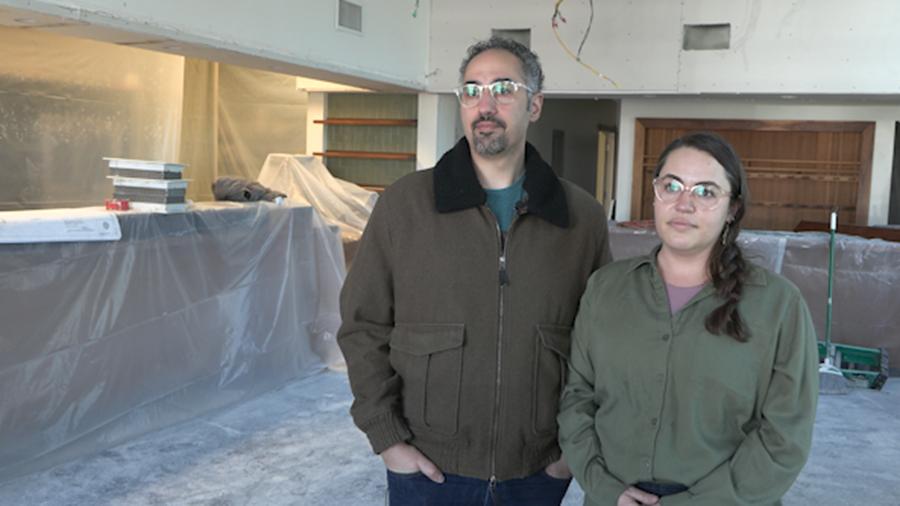 Manoli Katsanevas and Katrina Cutrubus talk to KSL-TV about the forced closure of their popular Salt Lake City Greek restaurant called Manoli's. It closed on Dec. 30 because of a flood and could still be weeks before they can reopen, during what’s normally their busiest time of year.