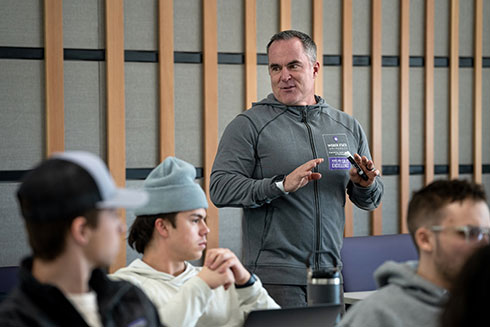 While artificial intelligence tools like ChatGPT have some people worried about the implications it could have on education, Weber State associate professor Alex Lawrence is helping prepare students for a world with AI by embracing it in his classroom.