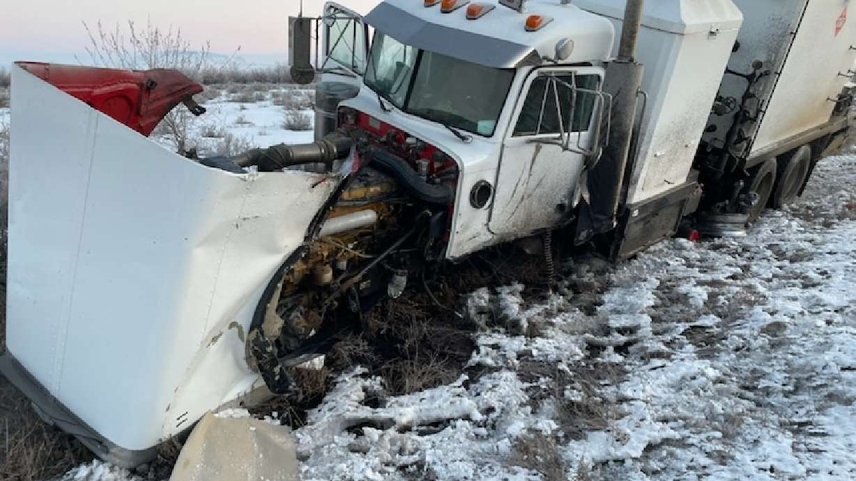 A woman was killed Monday after Utah Highway Patrol troopers say a truck drifted into the eastbound lanes of U.S. 40 just outside of Myton, Duchesne County, and struck a her vehicle head-on.