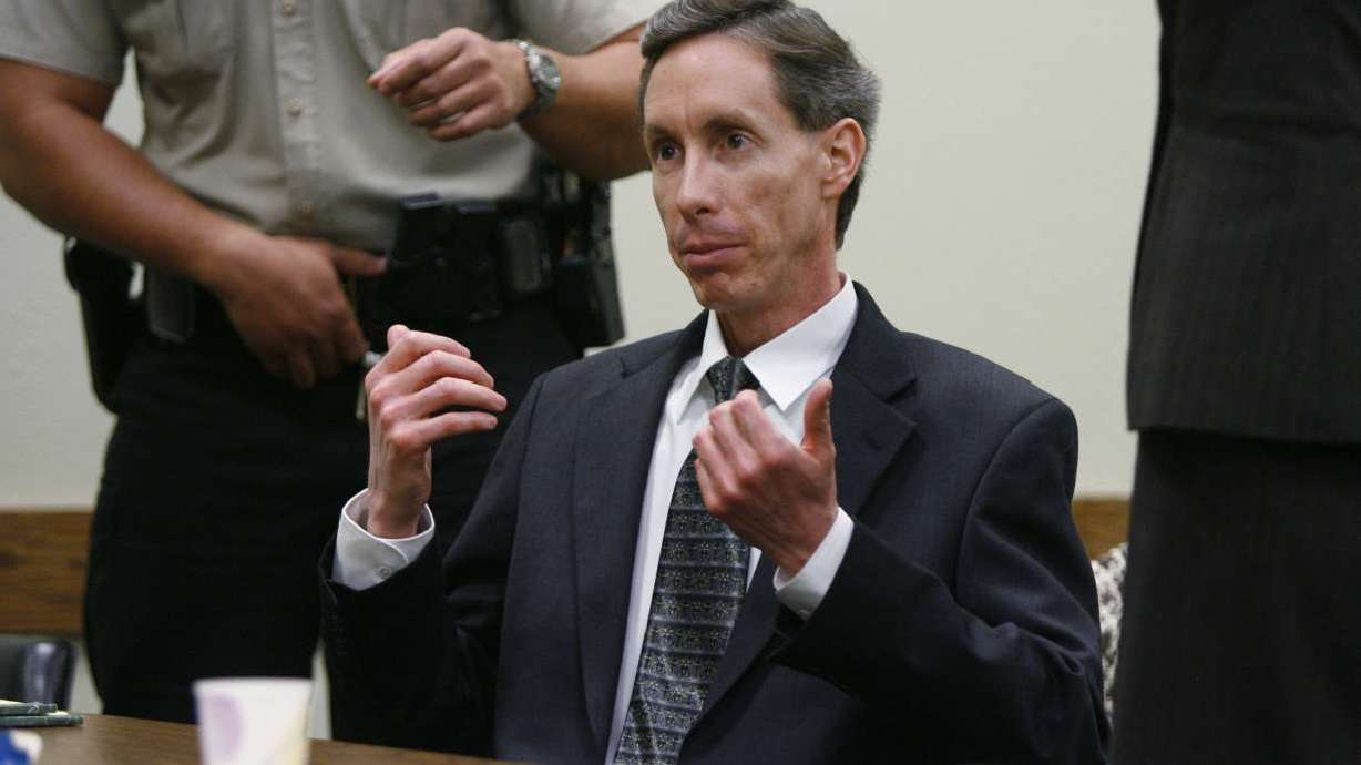 Warren Jeffs appears in a St. George court in this Nov. 21, 2006, photo. The nephew of imprisoned Utah polygamous leader Warren Jeffs will be returned to Utah to face charges that he kidnapped his niece, as he waived extradition at a court hearing Monday following his arrest in North Dakota.