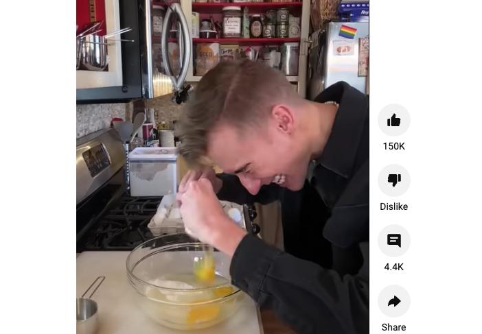 Dylan Hollis makes cooking and baking look easy – even this raspberry Jell-O poke cake.