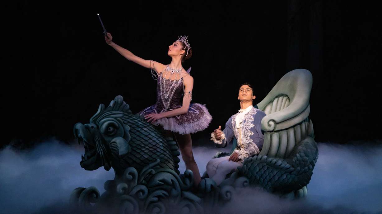 Local artist Sylvia Davis sculpted the vessel featured in Ballet West's 2023 production of "The Sleeping Beauty."