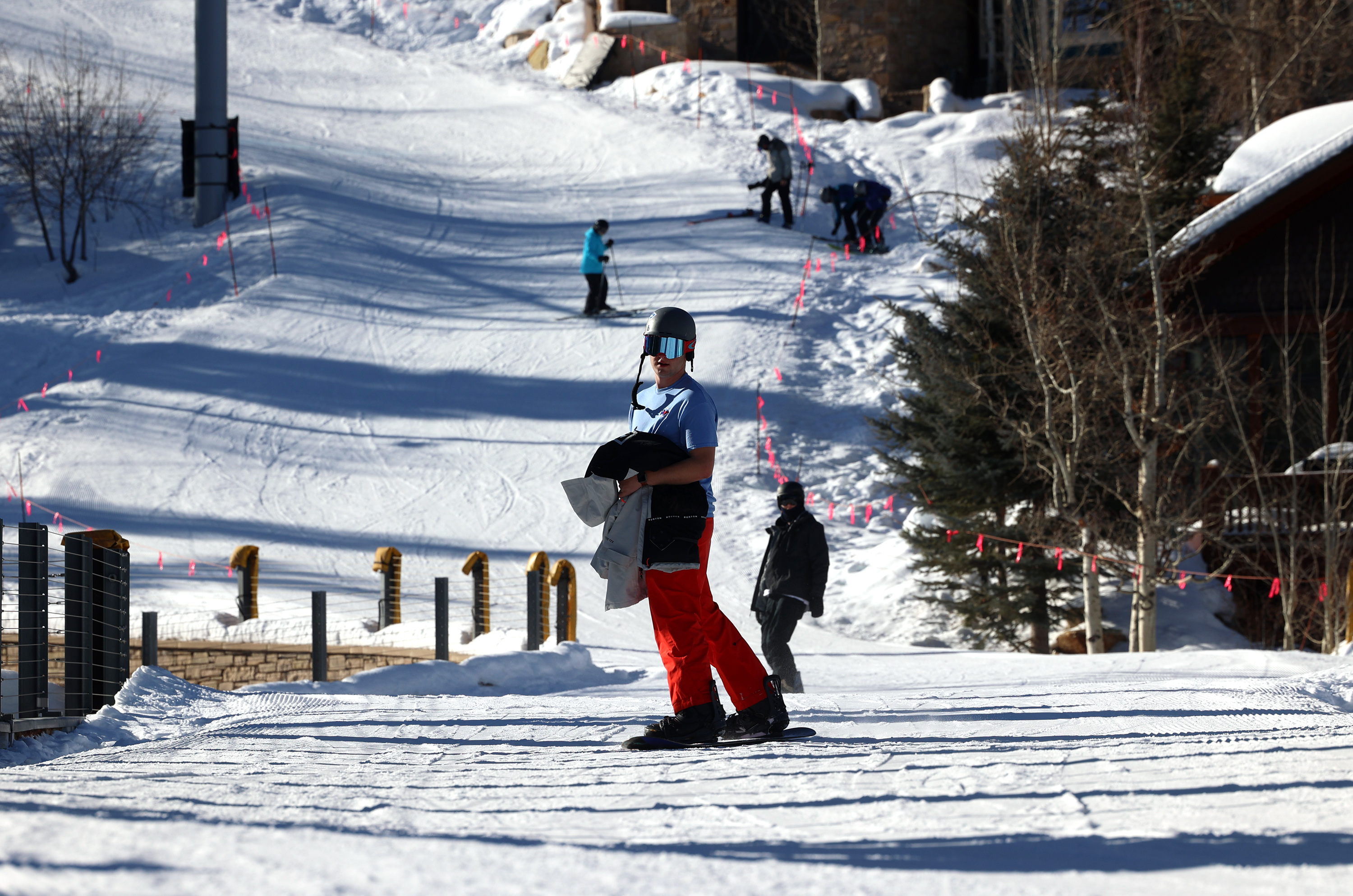 Skiers and snowboarders get in some time at Park City Mountain Resort on Jan. 11, 2022. Park City was ranked No. 3 best ski destination in North America and No. 7 in the world recently.