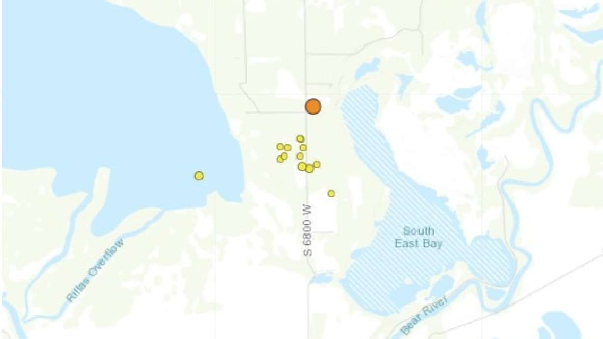 University of Utah Seismograph Stations officials say a magnitude 3.2 earthquake Thursday morning in northern Utah is part of a recent series of minor earthquakes in the region.