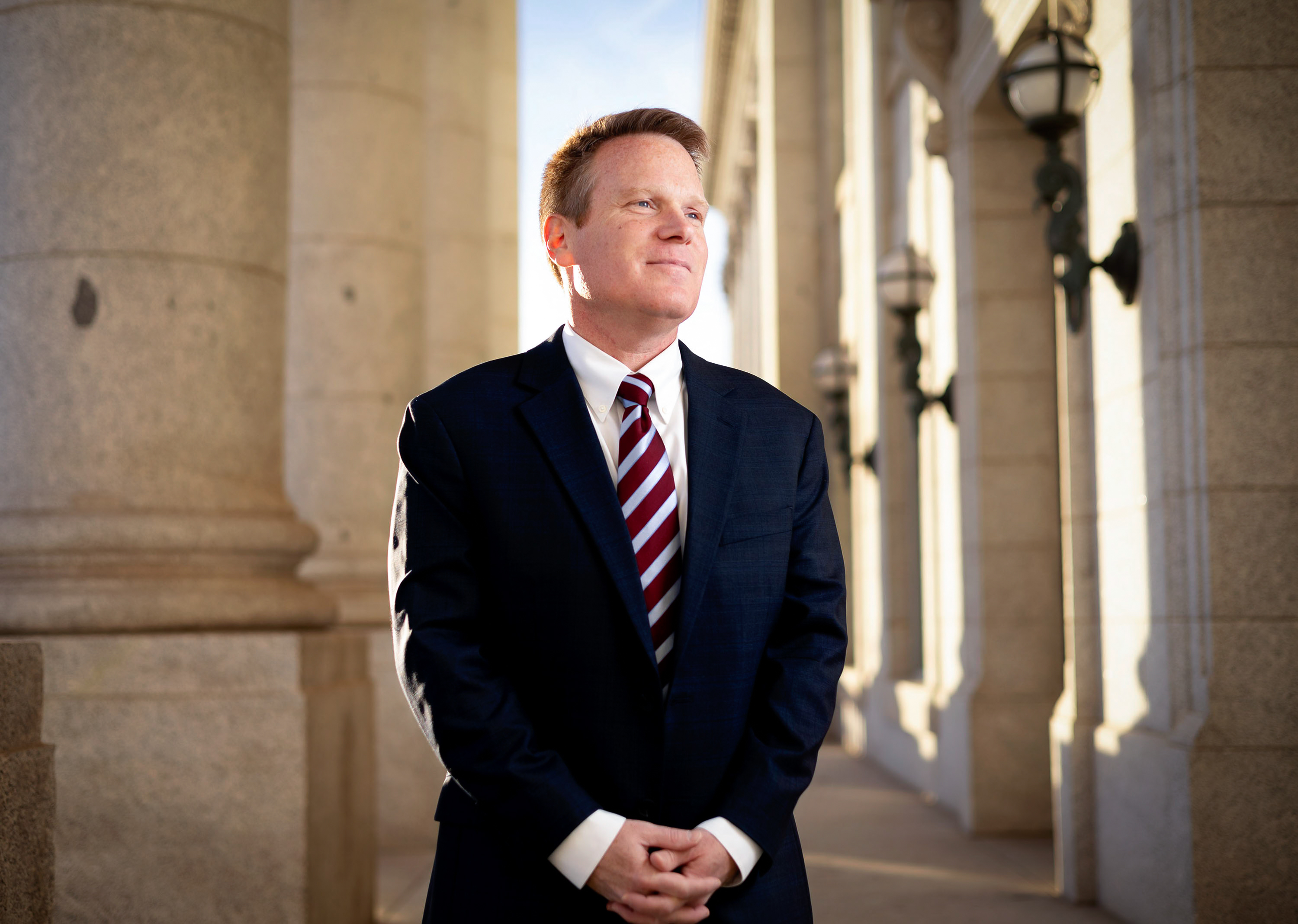 Rep. Jay Cobb Jr. is photographed at the Capitol in Salt Lake City on Jan. 12. Cobb, R-South Jordan, says he wants to be a "thoughtful, deliberate and careful legislator."