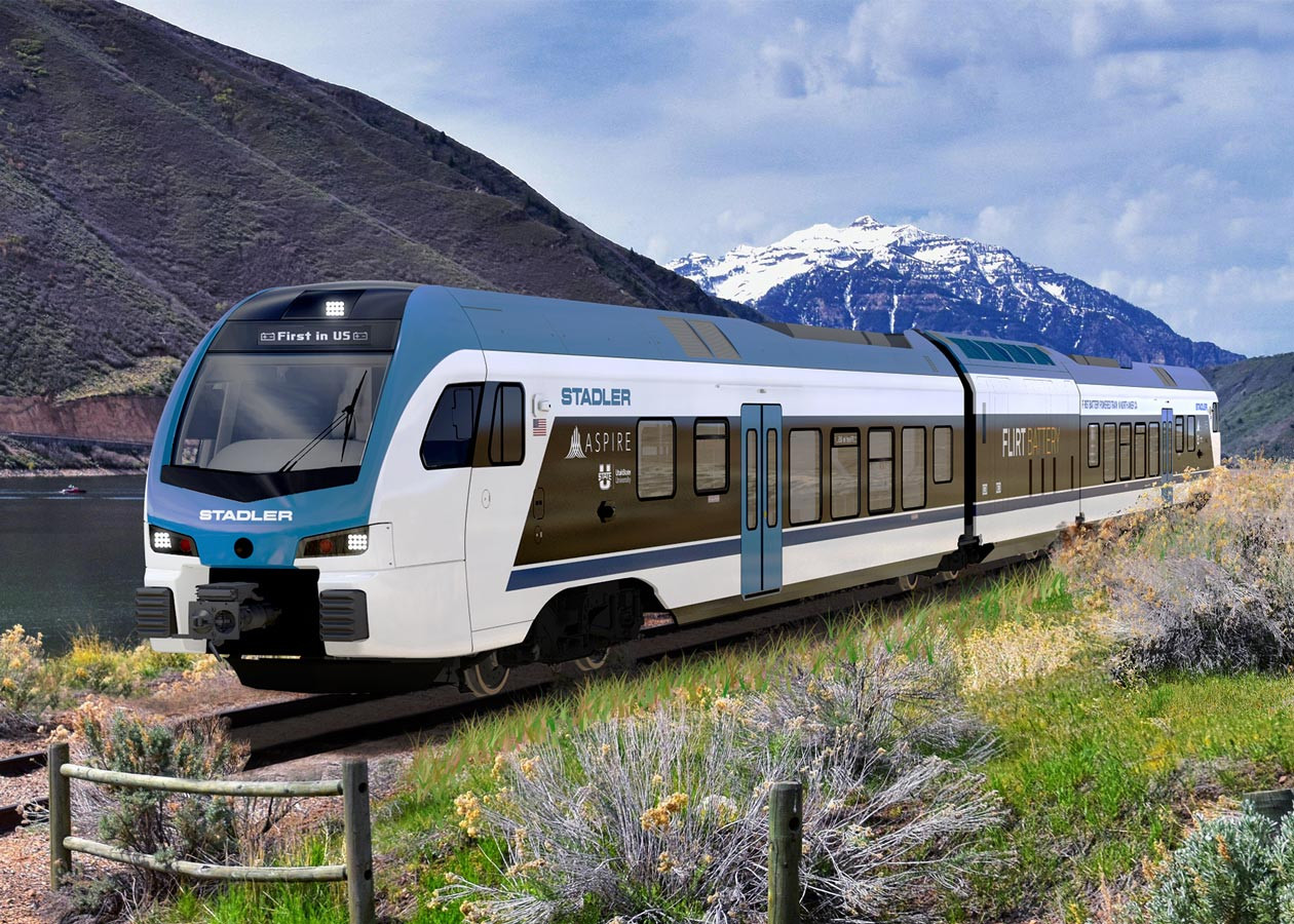 Stadler Rail, USU to begin work on battery-powered passenger