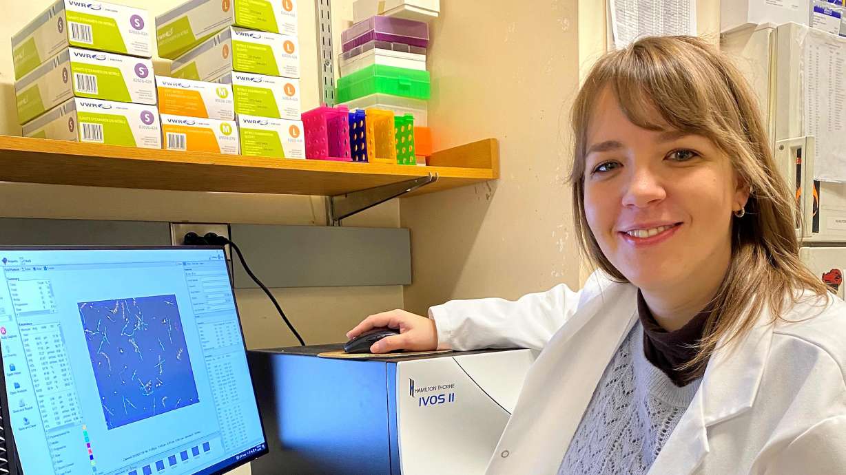 Melanie Balbach, a postdoctoral associate in pharmacology at Cornell University, has been a key researcher in the development of a new potential birth control pill for men. The drug renders mice temporarily infertile and is likely to be tested on humans.