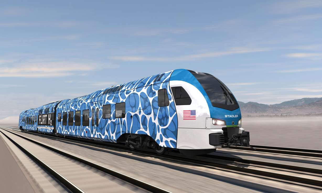 Zero-emission trains built in Utah promise a cleaner future