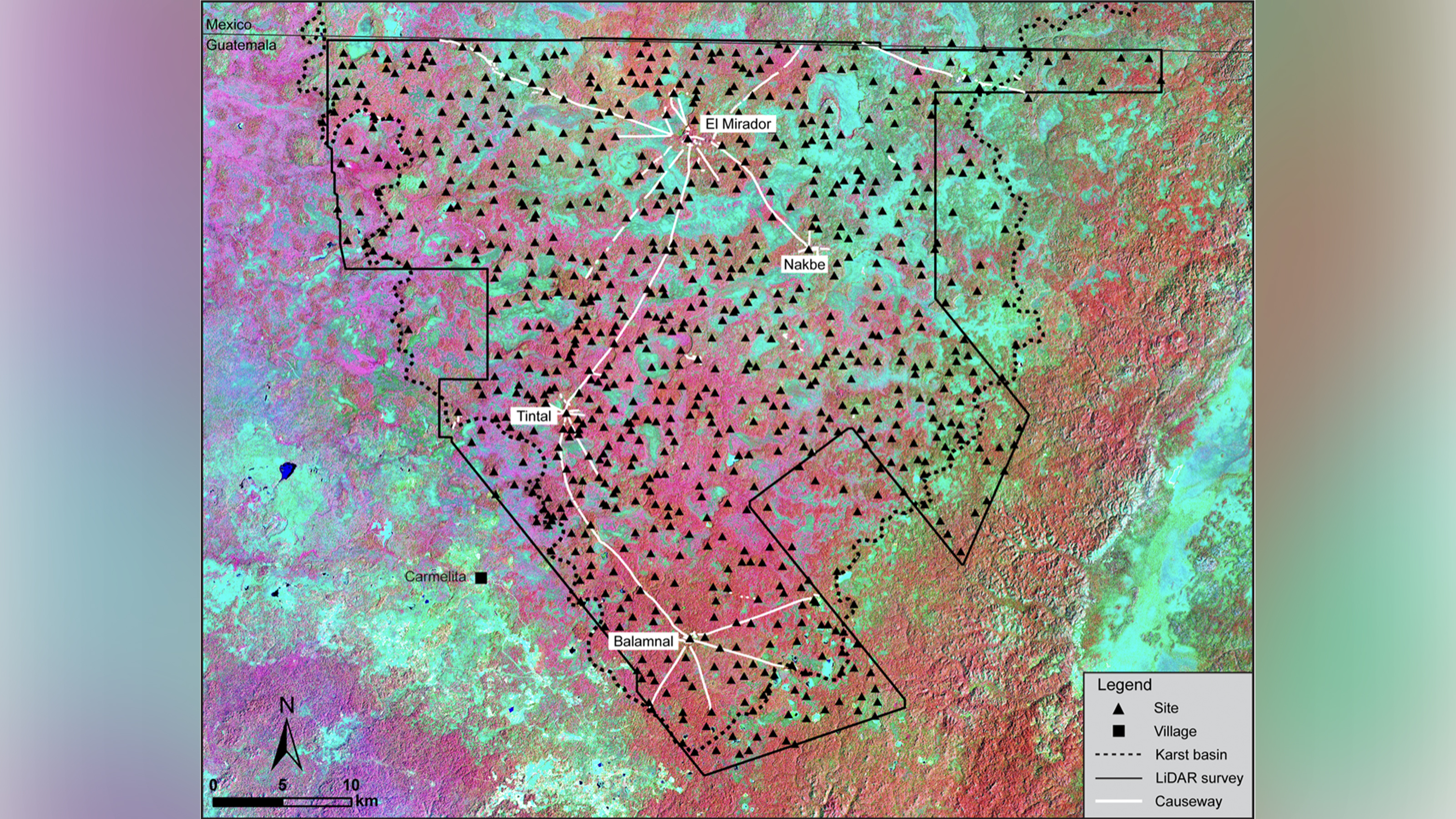 El descubrimiento de ‘supercarreteras’ sugiere que los primeros mayas estaban más avanzados de lo que se pensaba El descubrimiento de ‘supercarreteras’ sugiere que los primeros mayas estaban más avanzados de lo que se pensaba
